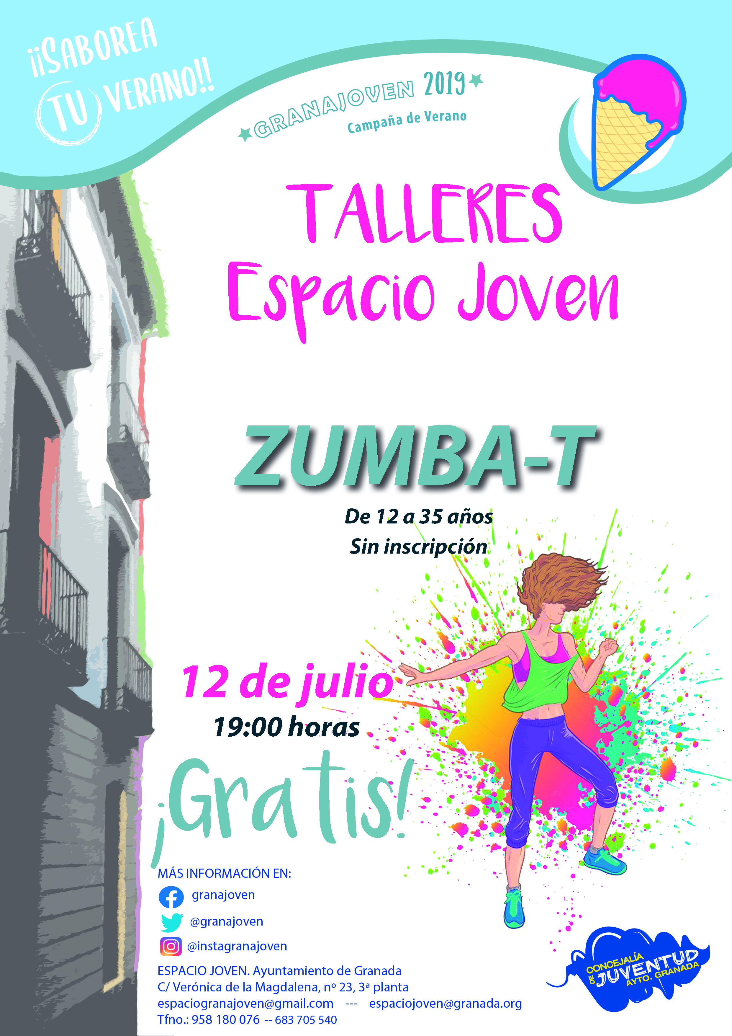 Saborea tu verano. Taller de Zumba-t